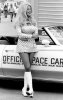 Linda Vaughn next to 72 ho b and w.jpg